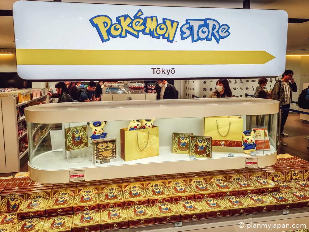 Pokémon store in Tokyo Station plushie