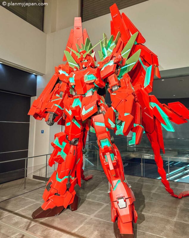 gundam Canal City Hakata in Fukuoka