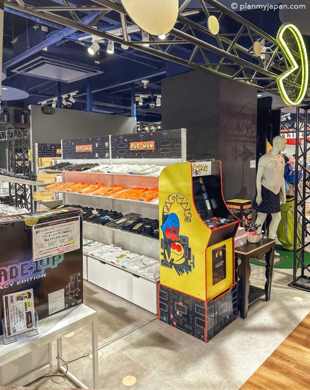 pacman store Canal City Hakata in Fukuoka