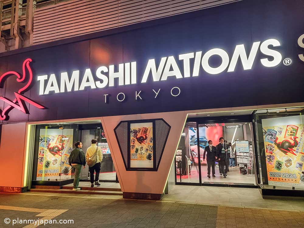 Tamashi Nations Akihabara flagship store tokyo